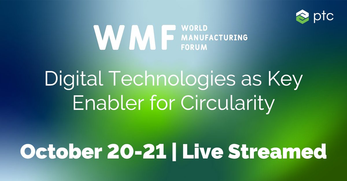 PTC_Nordics's tweet photo. 📢 Hear  @PTC_Campbell  @PTC's EVP &amp; GM, #AugmentedReality on October 21 at the #WMF2021 on "Connecting the Industrial Frontline: Augmented Reality and the Future of Work". Register today ➡ https://t.co/Q7LwQzthQ8
@THE_WMF https://t.co/9tZfRf4EB7