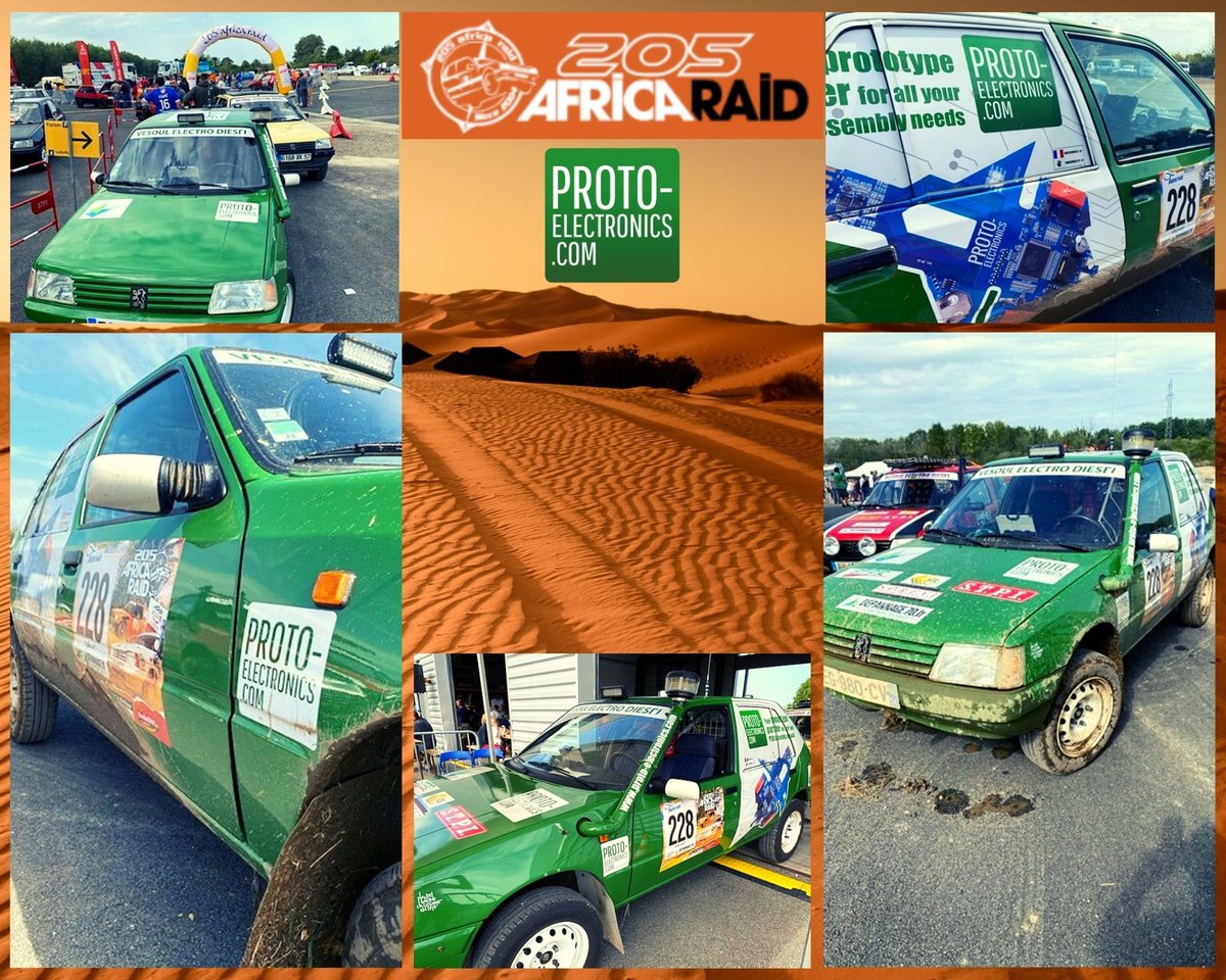protoelectroniq's tweet image. 𝐋𝐞 𝐫𝐞𝐭𝐨𝐮𝐫 𝐝𝐮 𝟐𝟎𝟓 𝐀𝐅𝐑𝐈𝐂𝐀 𝐑𝐀𝐈𝐃 : 𝐏𝐑𝐎𝐓𝐎-𝐄𝐋𝐄𝐂𝐓𝐑𝐎𝐍𝐈𝐂𝐒 𝐬𝐞𝐫𝐚 𝐝𝐞 𝐥𝐚 𝐩𝐚𝐫𝐭𝐢𝐞 𝐩𝐨𝐮𝐫 𝐜𝐞𝐭𝐭𝐞 𝟏𝟕𝐞̀𝐦𝐞 𝐞́𝐝𝐢𝐭𝐢𝐨𝐧 du 20 au 30 octobre 2021!
#africaraid2021 #proto-electronics #africaraid #aventure
