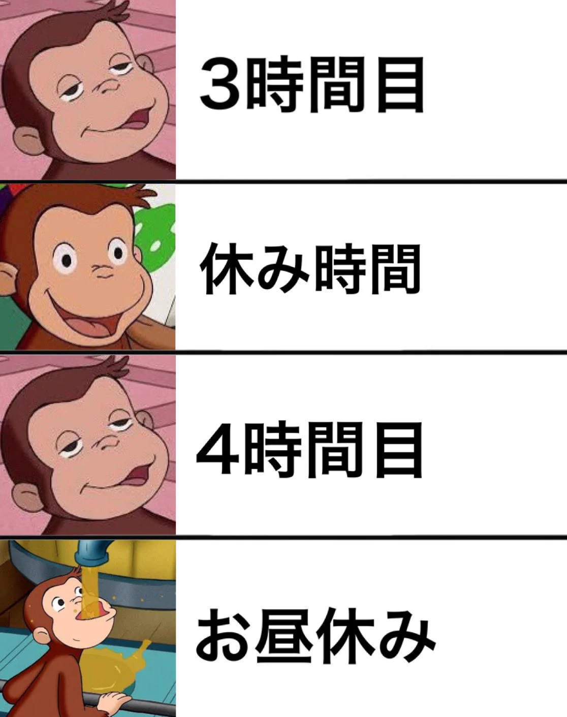 授業中は眠いのに？休み時間と夜は眠くならないwww