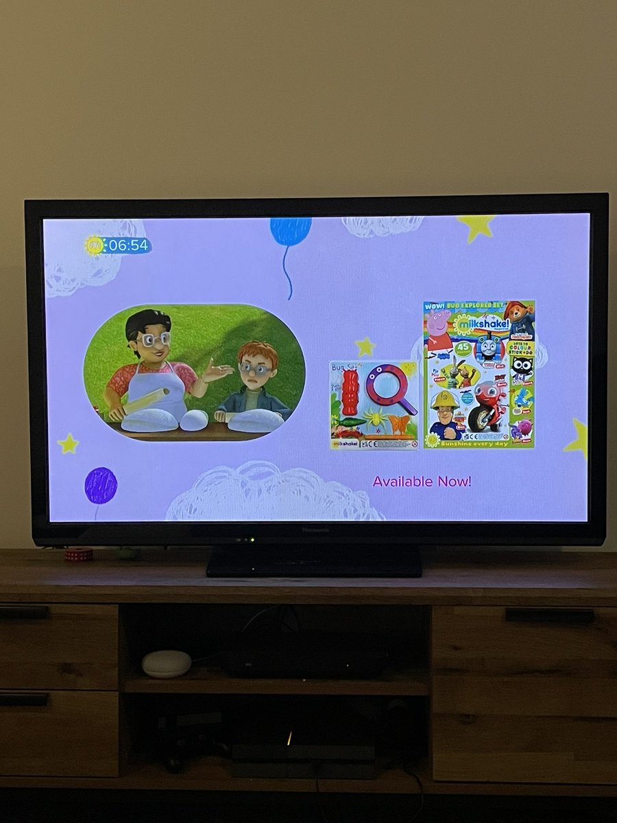 CherylpWebb's tweet image. @channel5_tv Again today you’ve not taken your advertising off and playing programs through it. My 2yo doesn’t mind, but I do #milkshake