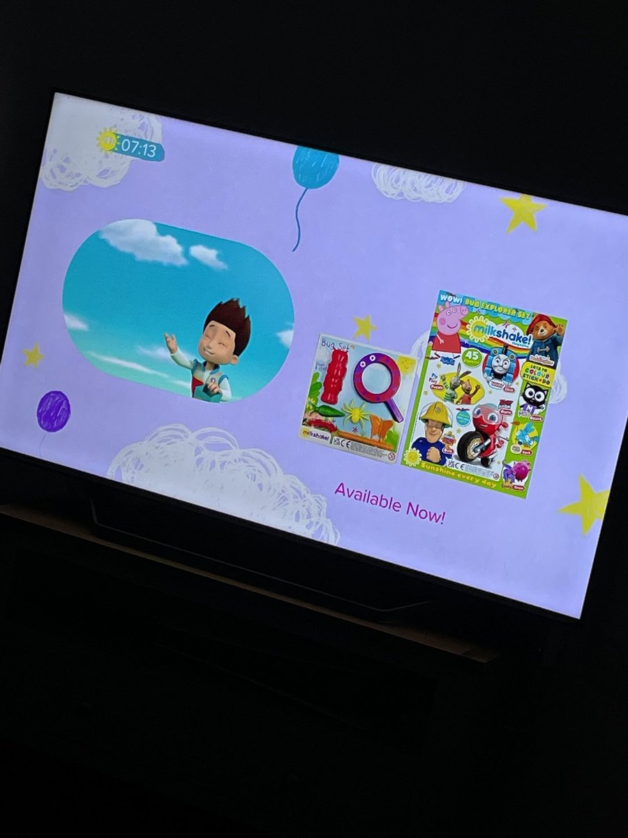 fellsea's tweet image. I think there’s a glitch!! This is the 3rd time this has happened this week. 3 year old going into meltdown because he can’t watch Paw Patrol properly, the last 2 mornings it’s been Fireman Sam. @channel5_tv #milkshake