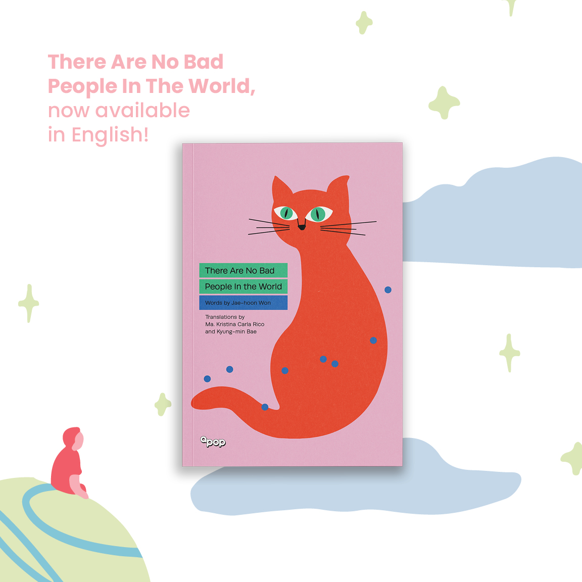 apopbooks's tweet photo. We're back with a new book! ๐๐๐๐๐
We are delighted to announce that Apop's first collection of short stories, There Are No Bad People In The World, is finally available for preorder!๐
https://t.co/ds8vyY4fGW
#newbook #btsreads #apopbooks https://t.co/vPrqLRtRKW
