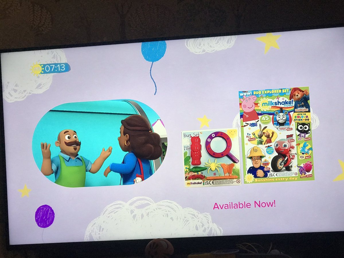 X_Lotty's tweet image. @channel5_tv 2 days it’s been like this now. Driving me insane #milkshake my little boy just wants to watch his programmes 😡