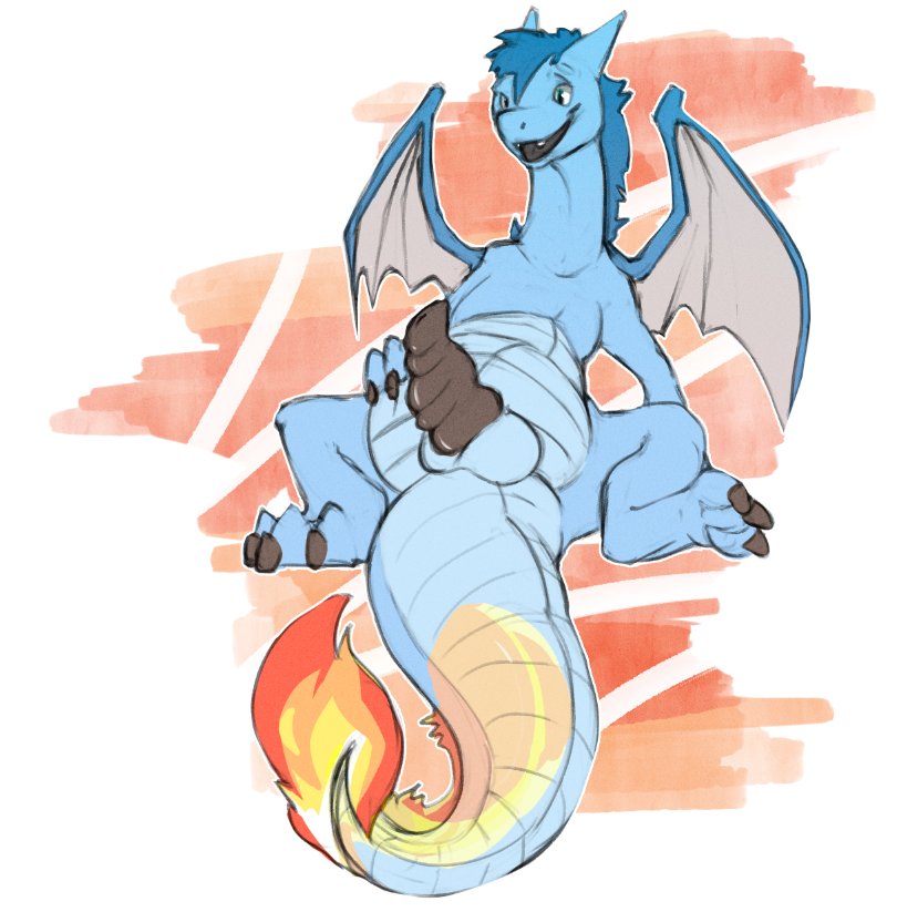 Here's my contribution to Charizard Day.Art by @Redishdragie.