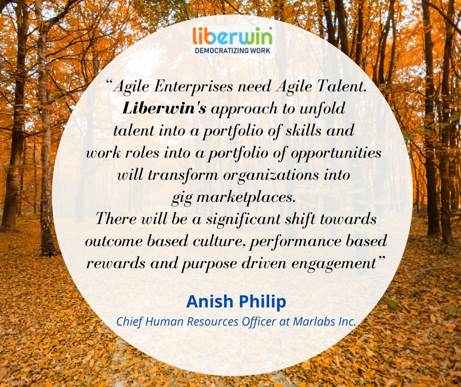 #futureofwork #testimonials #liberwin #CHRO #AnishPhilip #agile #hrtech #skillbased #gigwork #marketplaces #internalmobility <a href="/ganesharul/">Ganesan Arulanandham</a> <a href="/sasikumar_74/">Sasi Kumar S</a> <a href="/ashokmithiran/">Ashok Mithiran</a>