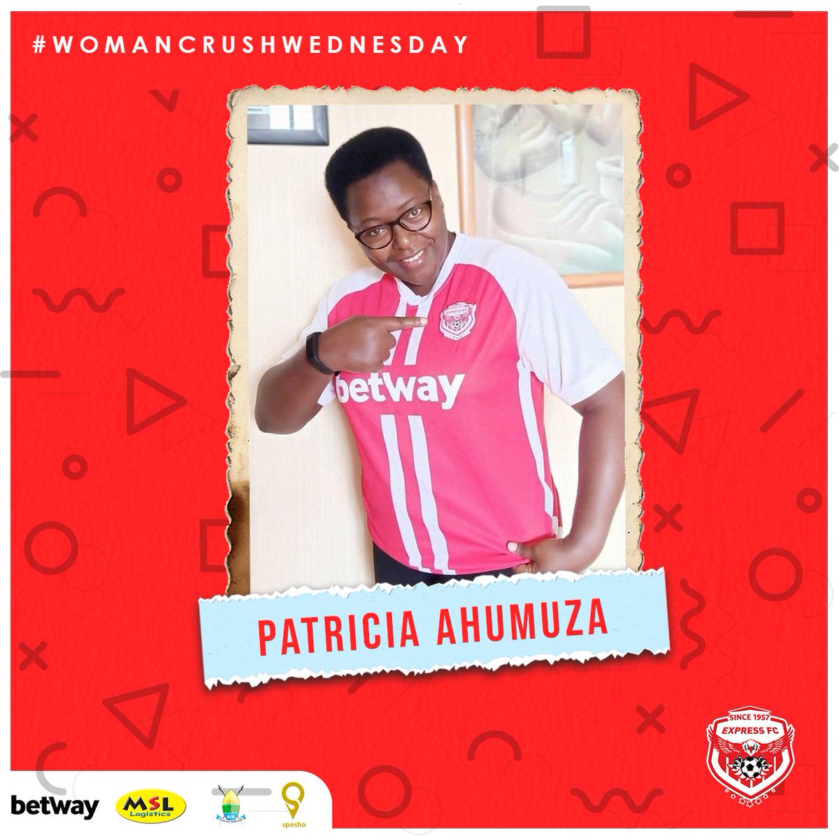 ExpressFCUganda's tweet photo. She keeps the #FCSpirit high.
#ExpressNation, we crush on #PatriciaAhumuza for the unending support and Love to the Club.
#MukwanoGwabangi π΄π¦
https://t.co/uGcM4fdeZI