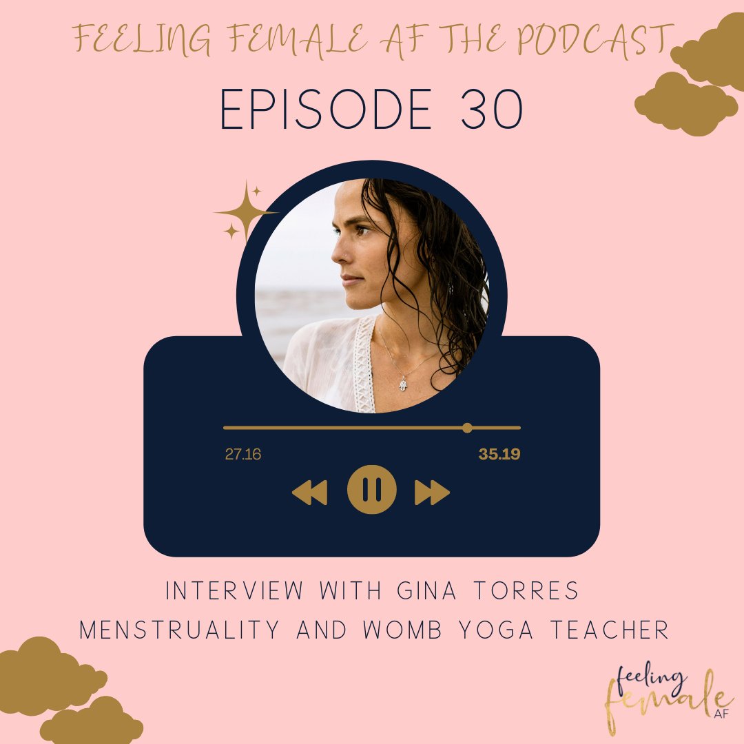FeelingFemaleAF's tweet photo. Interview with Gina Torres

Gina is a fellow podcaster, menstrual educator and yoga teacher. She also holds the most welcoming and educating women's circles. 

⁠#Feelingfemaleaf #Real #Friends #Period #Menstruation #Menstruationmatters https://t.co/qEymouwYcw