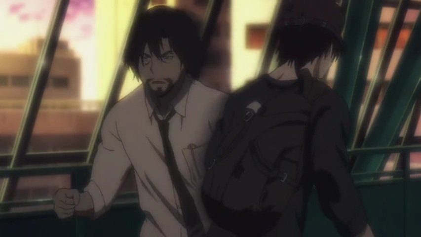 YUNO1660's tweet photo. Omg!!!
Shibazaki san just look right beside you!!!!
#zankyonoterror https://t.co/Sv79gbB4ei