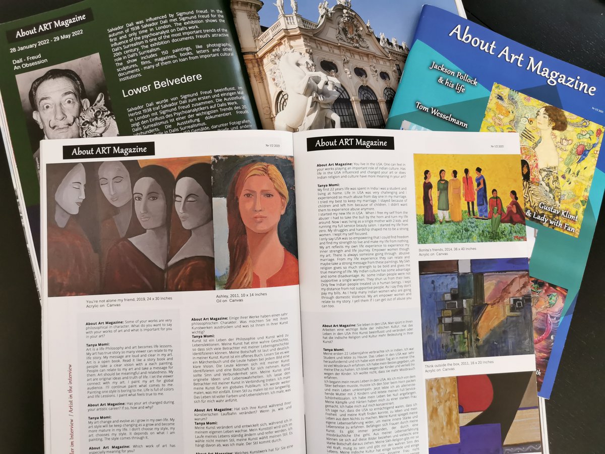 Interview with Tanya Momi in the About Art Magazine

#contemporaryart #modernart #artists #paintings #drawings