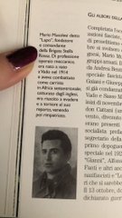 Mario Musolesi im Buch mit Bild schwarz weiß aus 1. WK