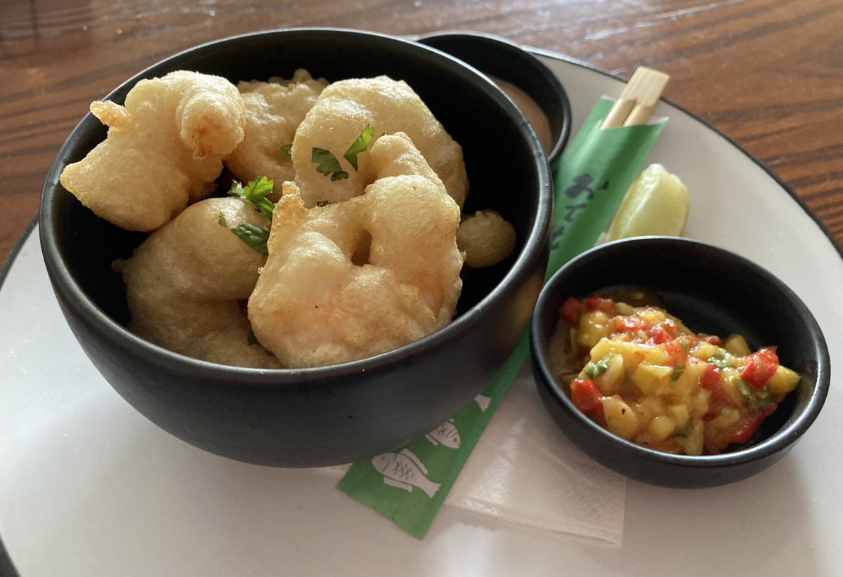 MichelinGuideUK's tweet photo. Delicious tempura prawns @TheBallymoreInn
#BallymoreEustace #Ireland https://t.co/4Bi2hiEP9O