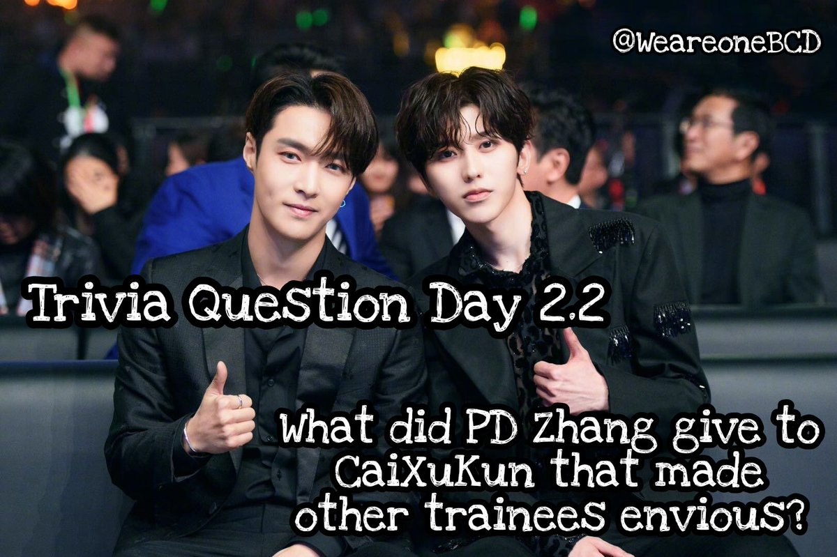 WeareoneBCD's tweet photo. Hi PH Exo-L's!

Ready? Here's our Trivia Question Day 2.2
(I might post another one later, so stay tuned!)
Make sure to reply on this post only. 😊

#ChenLay #SerenadeDeLaNature #WAO_YixingTriviaCountdown

~iztaKrizty1126 https://t.co/Fwg3PMWQ0p