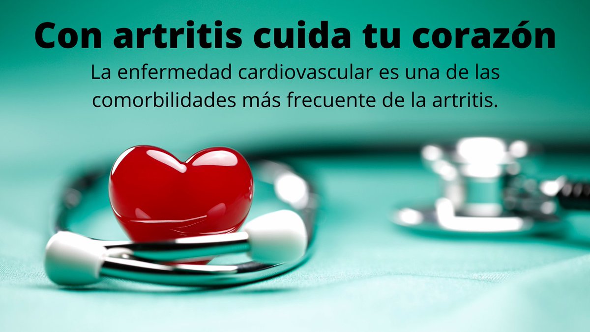 ConArtritisMAD's tweet photo. En el Día Mundial del corazón queremos recordar a todas las personas que tienen algún tipo de #artritis inmunomediada que sigan hábitos saludables para prevenir la enfermedad cardiovascular.
La artritis no es solo artritis ¡Cuida tu corazón! 💚 https://t.co/X9EFzc0Pxy
