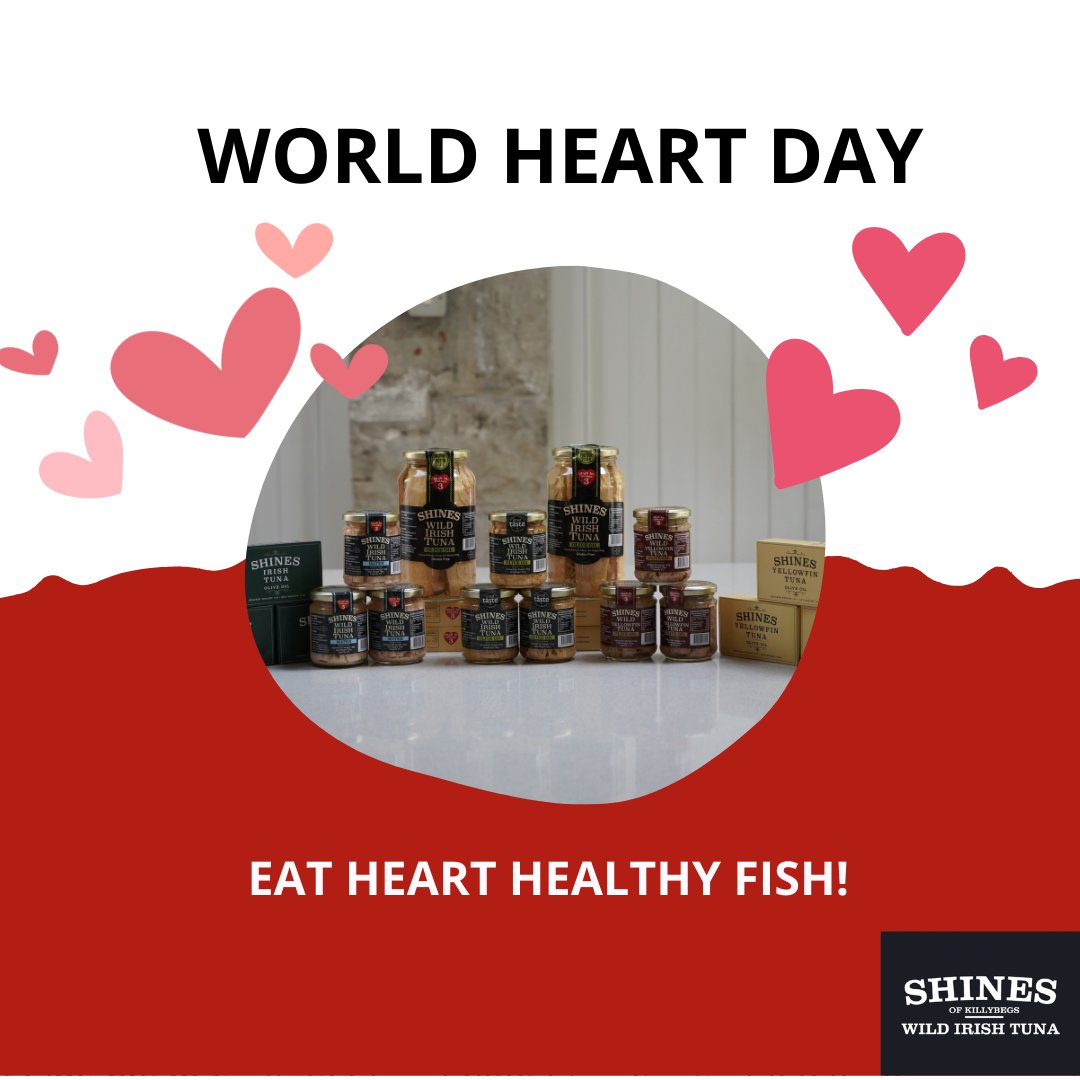 Happy #WorldHeartDay! If you want to take care of your heart, try our fish products with heart-healthy omega-3 fatty acids.
Find your favourite healthy 🧡 food here: shinesseafood.ie/shop-2/
#WorldHeartDay2021 #worldheart #heartday #sussed #getsussed #livehappy #livehealthy #heart