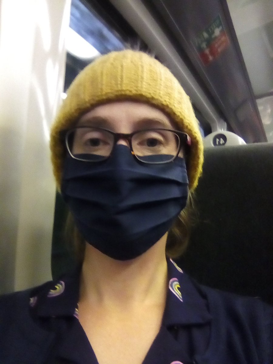 First time travelling on a train for 18 months! So far it's pretty empty with more people wearing masks than not. Phew! 😷

Off to #RhylSeaQuarium to kick off our new #Pinniped project with @supersealsense #ExcitingResearch