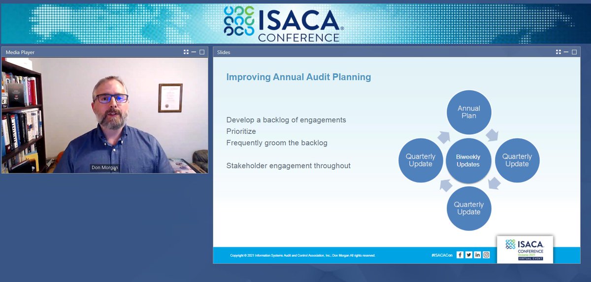 ISACANews's tweet photo. #ISACACon Oceania Day 2 featured an expert panel on the current threat landscape and presentations on #AgileAudit, #DevOps for security assurance, #smartcities, #cloud, #riskvisualization, and more. Share your favorite takeaway from today. https://t.co/K0huZ1TApc