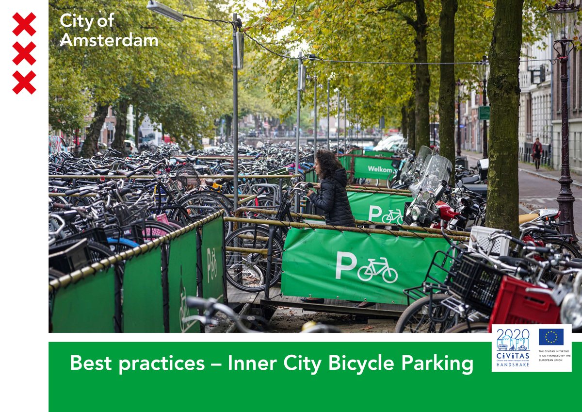 As the number of city dwellers increases globally, so will bicycle use, and with it, the need for good bicycle parking facilities.

So <a href="/AmsterdamNL/">Gemeente Amsterdam</a> has released this handbook—an internal employee manual—to share best practice in the field of bike parking.

bit.ly/2ZJjuy5