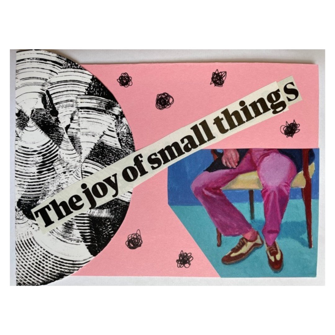 Bethlem_Gallery's tweet image. 📩 Postcard Project Submission 📩

This week we&apos;re sharing three submissions from artist E Black, a series of collages reflecting on lockdown and the joy of small things!

Image 1: The Joy of Small Things
Image 2: Lockdown
Image 3: &amp;amp; Beyond

#letsconnect #lockdownprojects