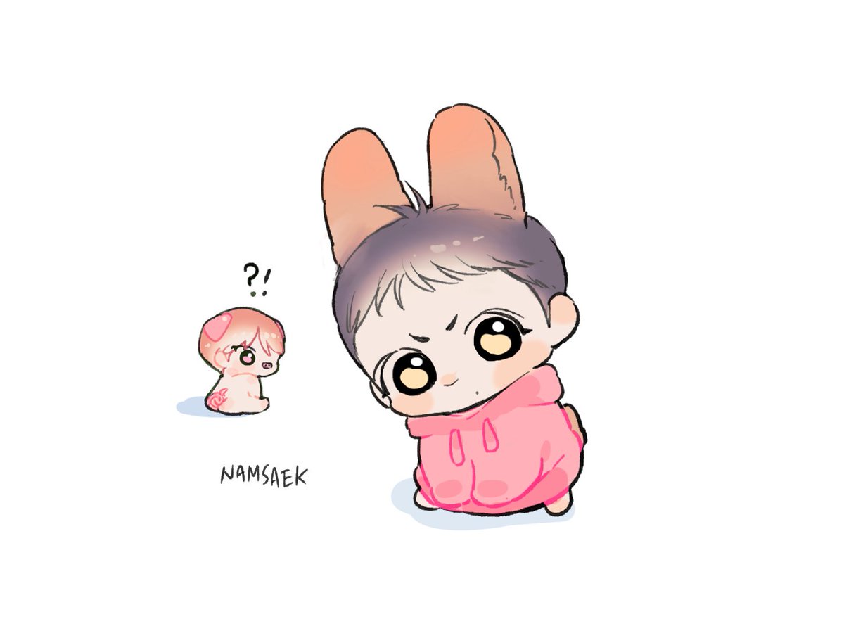 namsaek2823's tweet photo. 🐷🐇 https://t.co/WTuWIXL56S