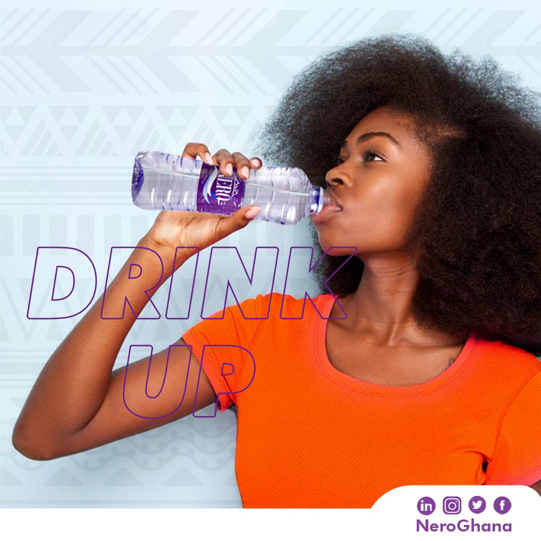 neroghana's tweet photo. Drink Nero, Drink Up, Stay Hydrated! #NeroGhana
#DrinkNero #StaySafe #ExperienceNature #TrustInEveryDrop #LoveNeroMineralWater https://t.co/1OclmWFyl6