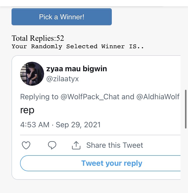 WolfPack_Chat's tweet photo. pemenang saldo hari ini :  🤍  selamat @zilaatyx🥳 dm nomor hpnya kesini yaa https://t.co/U7j2cUPsPq