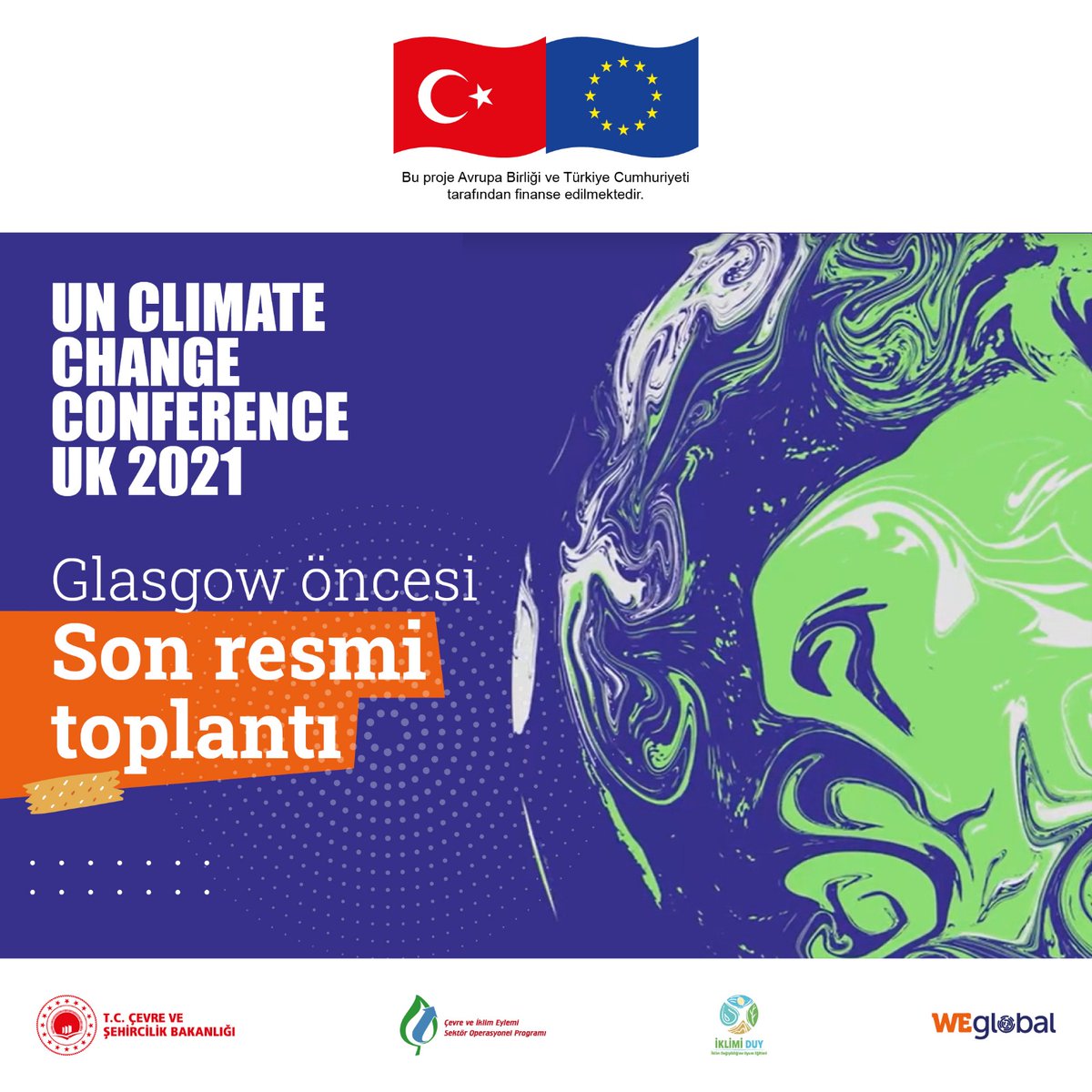 Pre-COP: COP26 Glasgow öncesinde Bakanlar düzeyindeki son resmi toplantı yapılıyor.

#iklimiduy #iklimkrizi #iklimdeğişikliği #avrupabirliği #egitim