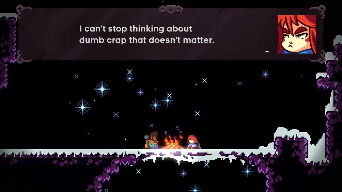 I've never related so hard to a single frame from a video game. #Celeste