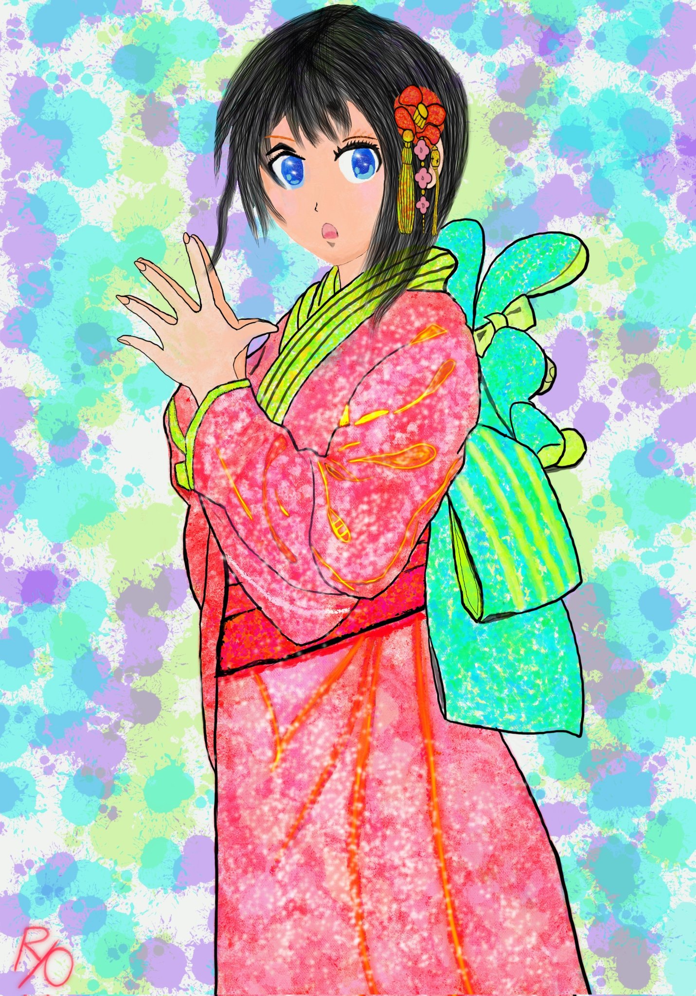 和服イラスト Twitter Search Twitter