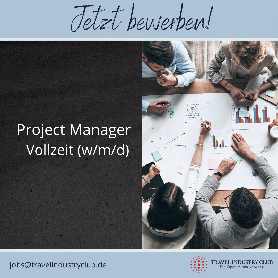 TIC_Deutschland's tweet image. Wir suchen Unterstützung! 👋
 
Für unsere Geschäftsstelle in FFM sucht der TIC zum nächstmöglichen Zeitpunkt:
- Project Manager (m/w/d) in Vollzeit
 
Stellenausschreibung &amp;gt;&amp;gt; lnkd.in/gRBxsPGg

Bewerbung an jobs@travelindustryclub.de.

#tic #openmind #openmindnetwork