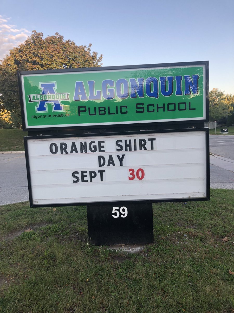 Algonquin PS tweet media