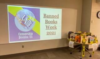 Ms. O'leary is discussing Banned Books Week during library time this week. The students are learning the difference between a challenge and a ban, and how even their favorite titles can end up challenged or banned in other schools. 
#BannedBooksWeek
