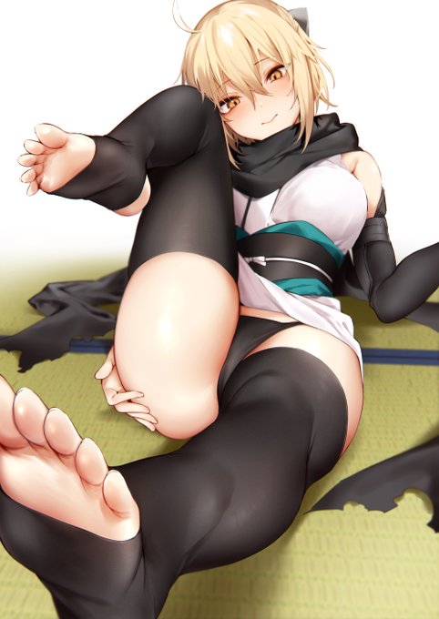 沖田さんスキル強化記念に絵載せとくかぁ! 