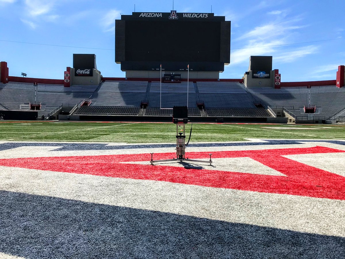 Check out our #AdvancedArtificialAthlete in action in Arizona! #FireflySportsTesting