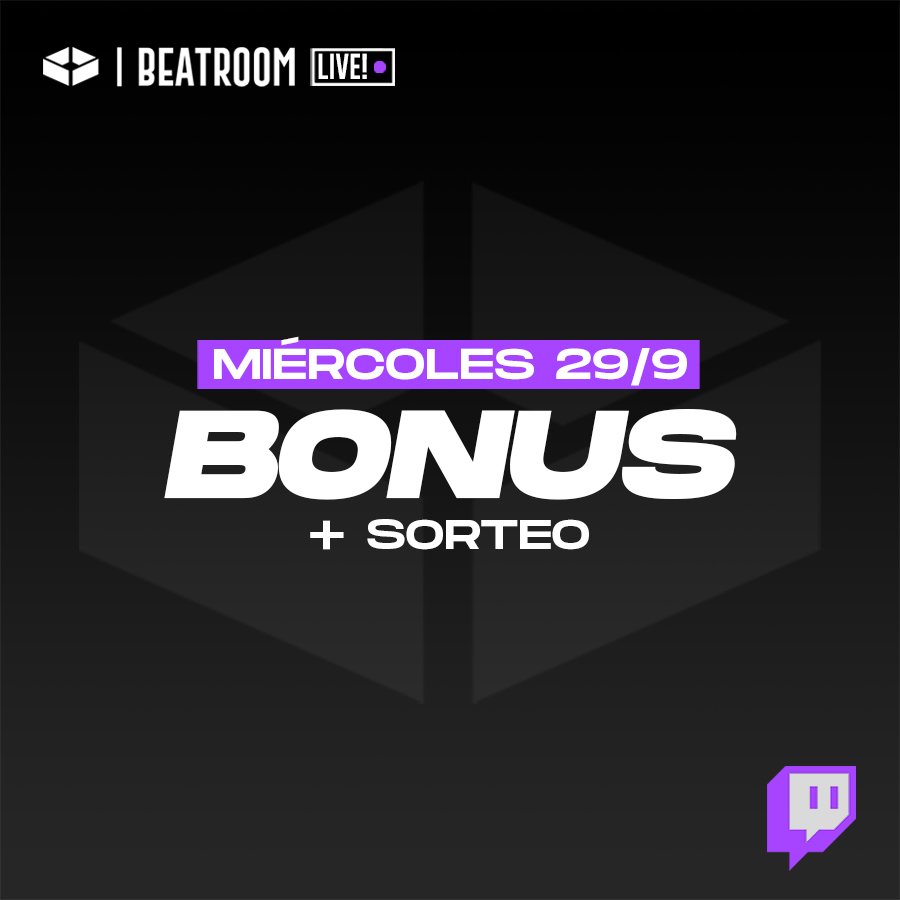 Nos vemos esta tarde en el último stream de septiembre: twitch.tv/1010_beats ⏰ 18:00h 🎁 SORTEAREMOS REGALO (exclusivo para suscriptores) EN DIRECTO! 🎤 Hosted by <a href="/1010_producer/">1010!</a>