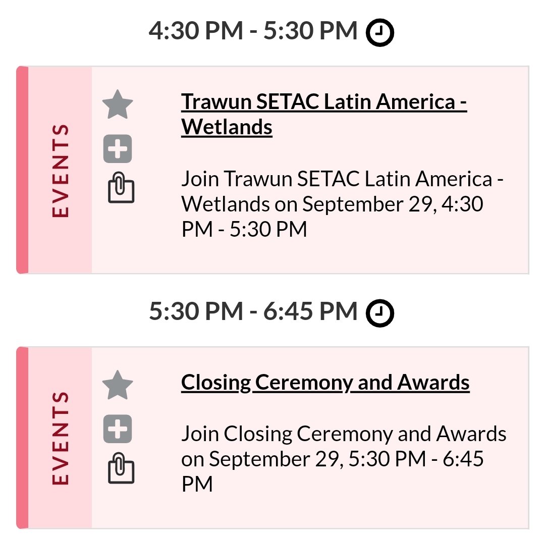 SETAC_Chile's tweet photo. And don't forget our closing and awards ceremony... In which you will find out who will host the next #SETACLatAm https://t.co/KoweYg27tA