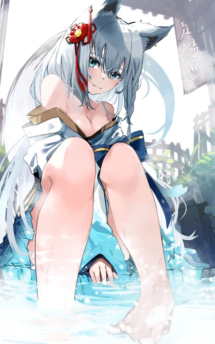 #過去作で自分が最高だと思う絵を1枚載せて5000rtを目指せ 
フブキちゃんで勝負だ! 