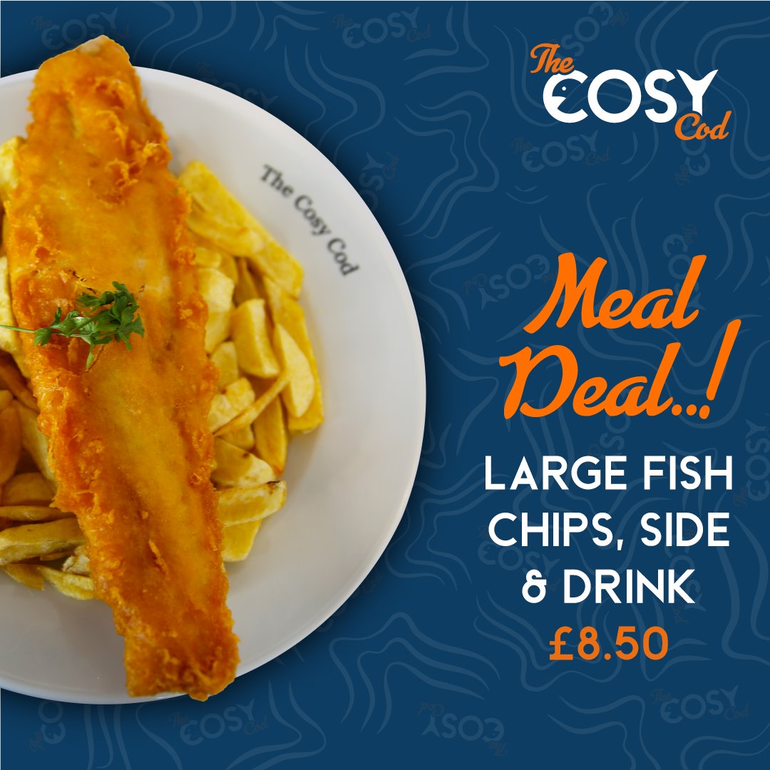 An unbeatable combination of succulent fish fillet and crispy french fries to be dipped in fresh tartar sauce. A great way to start your meal.

​​#buylocal #fishandchips #thehappynow #livethelittlethings #petitejoys #simplepleasures #thesimplicity
