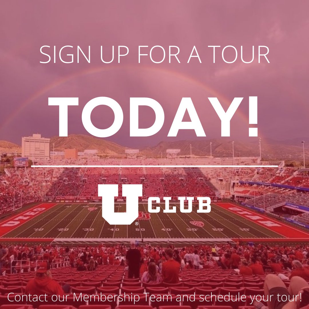 There is still time to come check out the beautiful U Club inside the Ken Garff Red Zone! 

Copy the link below to setup your tour with our fantastic Membership team, Holleh and Mckayla!

utahuclubtours.square.site
