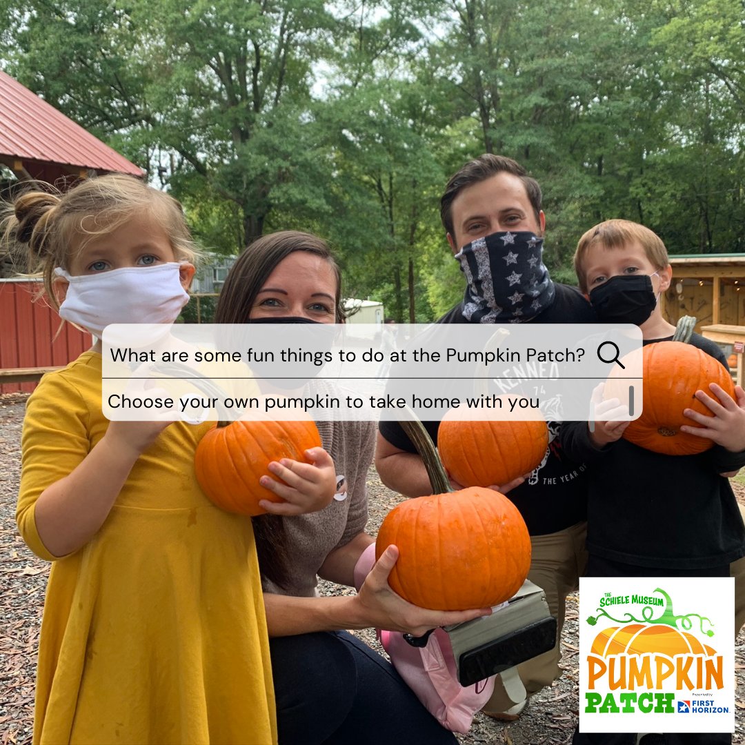 The_Schiele's tweet photo. "What are some fun things to do  at the Pumpkin Patch?"
We are so glad you asked! A big thanks to #FirstHorizon for making this program possible!

#PumpkinPatchAtTheSchiele
#FirstHorizonBank
@FirstHorizonBnk https://t.co/inSbJv1nk4