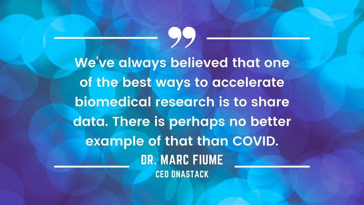 DNAstack's tweet photo. This week the @GA4GH is hosting its 9th plenary meeting, and our CEO @marcfiume is chairing a panel discussion on COVID Data Sharing tonight at 6:50 ET. https://t.co/j9jKSba1NS
#genomics #datasharing #openscience #codetocure https://t.co/uqoya5Zmo1