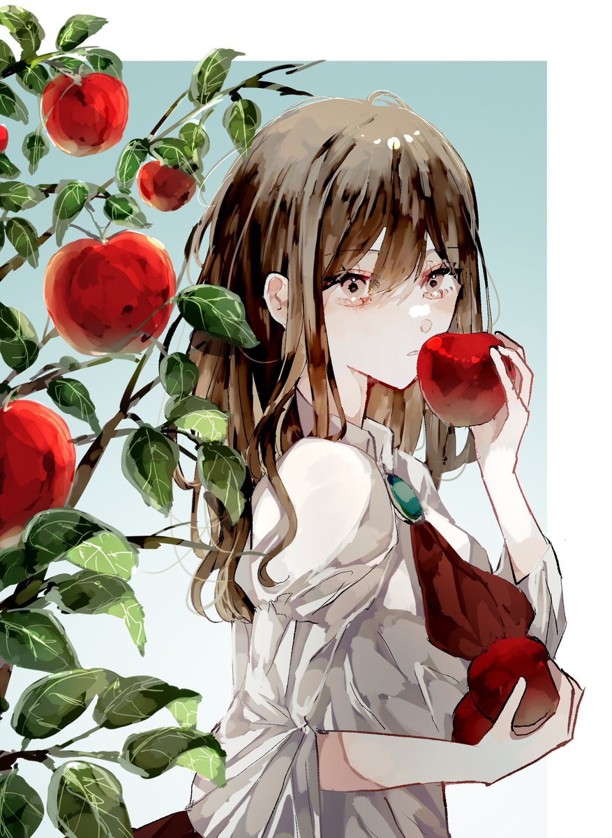 「りんご農園 」|佐藤すいのイラスト
