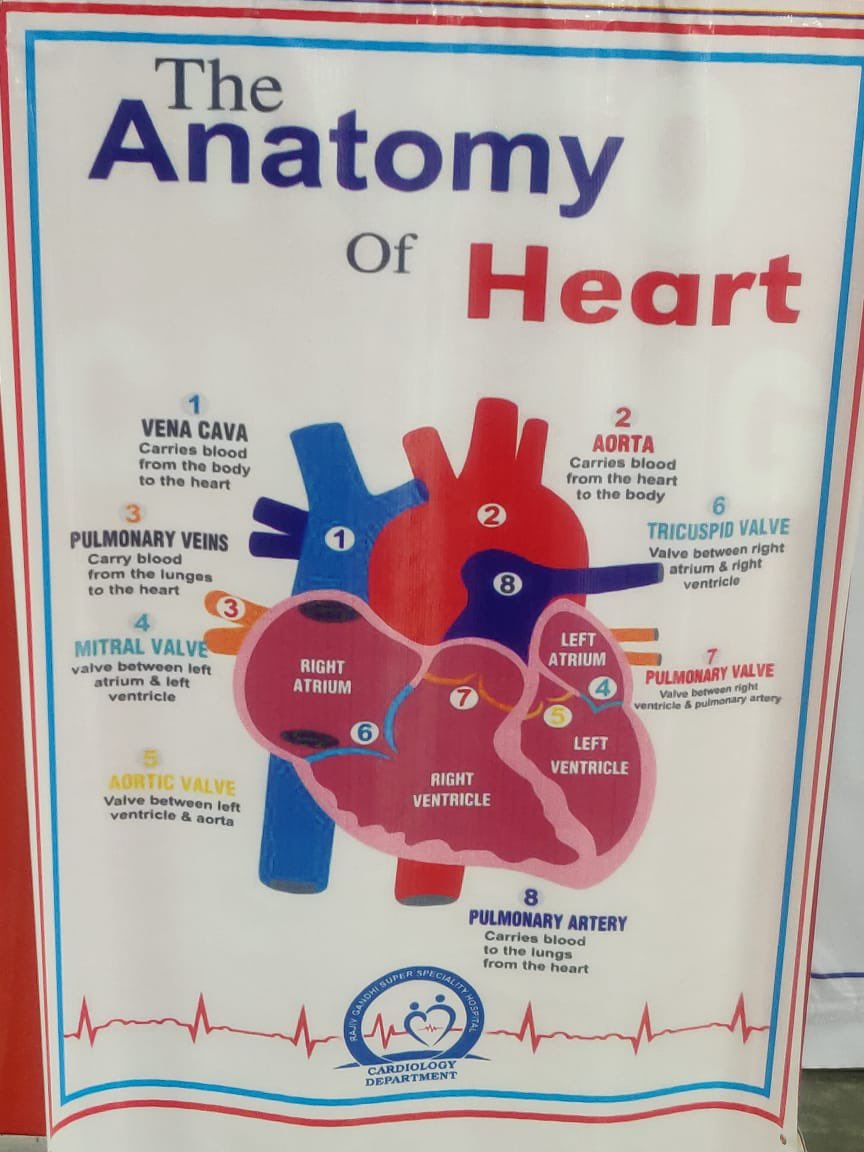 rgssh4's tweet photo. Start from the healthy heart ! #worldheartday celebrated today @rgssh4. 

Director, Dr. B.L Sherwal appraised the general public about awareness &amp; prevention of heart disease and ways to reduce stress and lead to healthy life.

#heartday2021 #healthylifestyle #health #HeartDay https://t.co/8vKd8SUhz8