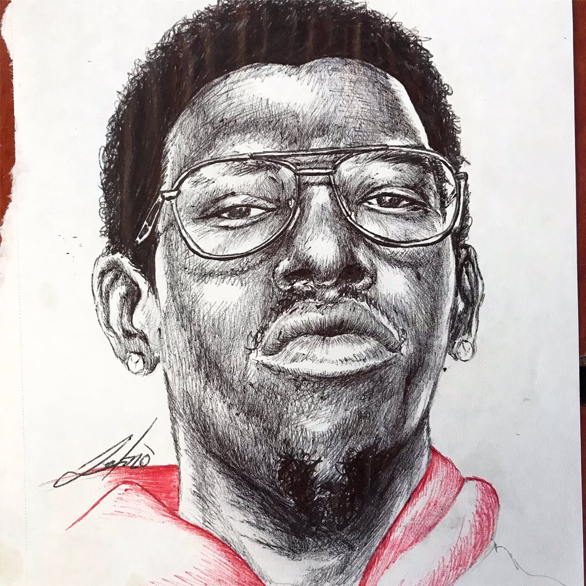 kingkhrimson's tweet photo. Artist vs The Art https://t.co/hoDTm0XL1c