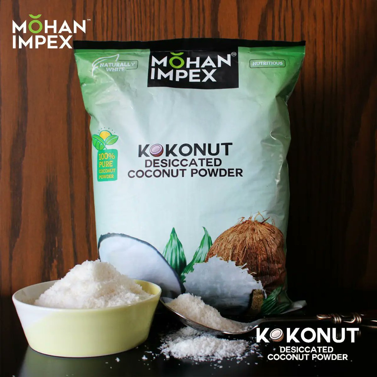 MohanImpex's tweet photo. Kokonut Desiccated Powder is a finely grated, dried, unsweetened form of coconut. You can make the best sweets and confectioneries using our Kokonut Desiccated Powder.
https://t.co/uX31wOlkGR
To Shop:
https://t.co/0NsUS1YAb4
#mohanimpex #goglobal #globalbrand #sweets #barfis https://t.co/3XGgQbu3RM