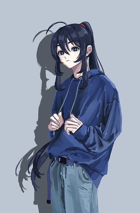 パーカーの紐のtwitterイラスト検索結果