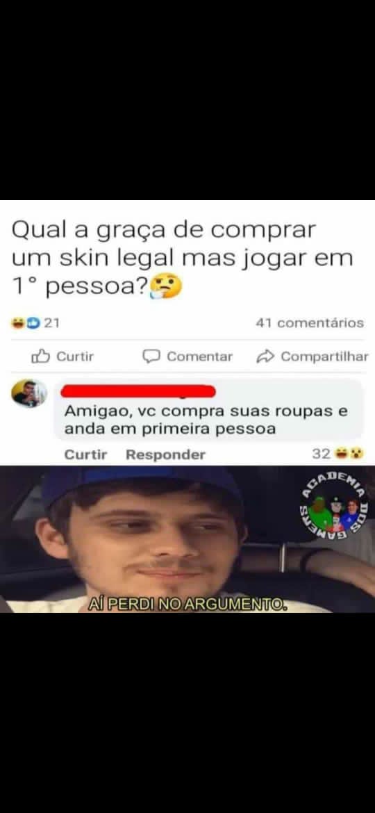 SWTM_ASA's tweet image. a galera faz mto essa pergunta em jogos de primeira pessoa mais nunca param pra pensar até eu as vezes kkkkkkkkkkkkkkkkk