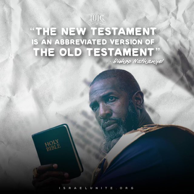 BishopNathanyel's tweet image. “The New Testament is an abbreviated version of the Old Testament.” Prophecies or histories found in the O.T.are abbreviated in the N.T. #SameMessage #GodDontChange #Context #Israel #IUIC #Understanding #Wisdom