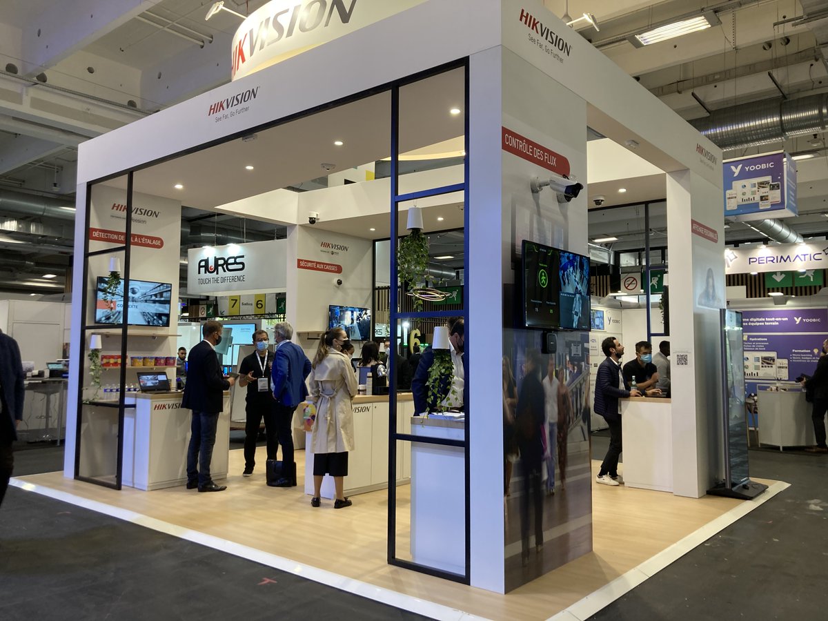 hikvisionfr's tweet photo. ✨2ème journée de #ParisRetailWeek !✨

Venez nous rendre visite sur notre stand P046 afin de découvrir les solutions et produits #Hikvision qui répondront à tous vos besoins ! https://t.co/jOyu8BqMJB