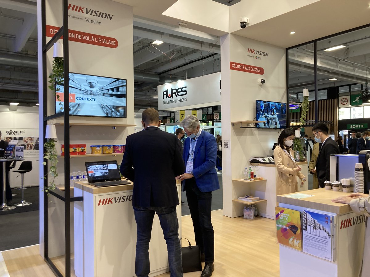 hikvisionfr's tweet photo. ✨2ème journée de #ParisRetailWeek !✨

Venez nous rendre visite sur notre stand P046 afin de découvrir les solutions et produits #Hikvision qui répondront à tous vos besoins ! https://t.co/jOyu8BqMJB
