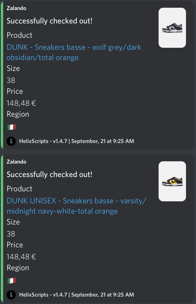 astro_alvise's tweet image. Zalando secured! Thanks to @HelixScripts